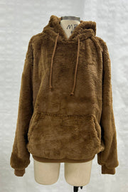 Oversized Unisex Teddy Hoodie