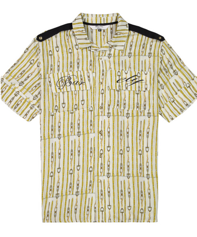 Printed Unisex Camp Shirt
