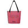 Black Everyday Print Tote Bag