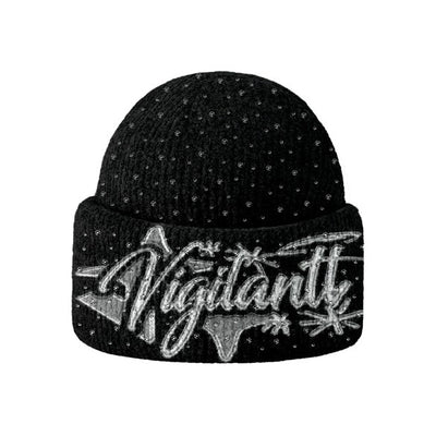 Black ‘testimony’ beanie