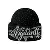 Black ‘testimony’ beanie