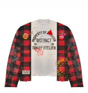 TRNDY DISTRICT FLANNEL JERSEY